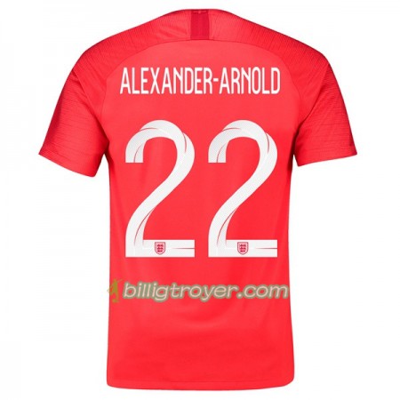 Billige Fotballdrakter England Alexander-arnold 22 VM 2018 Bortedraktsett